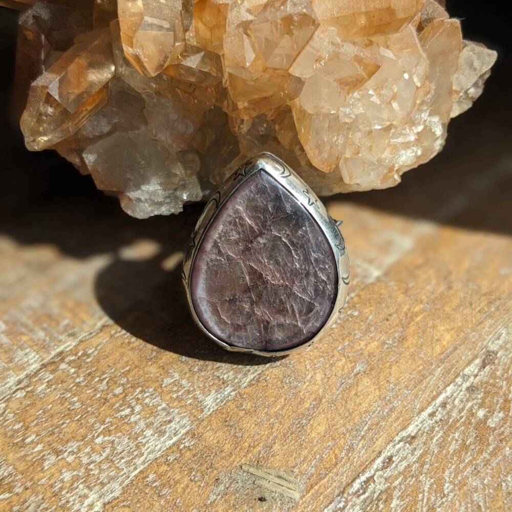 Lepidolite Ring - image 3